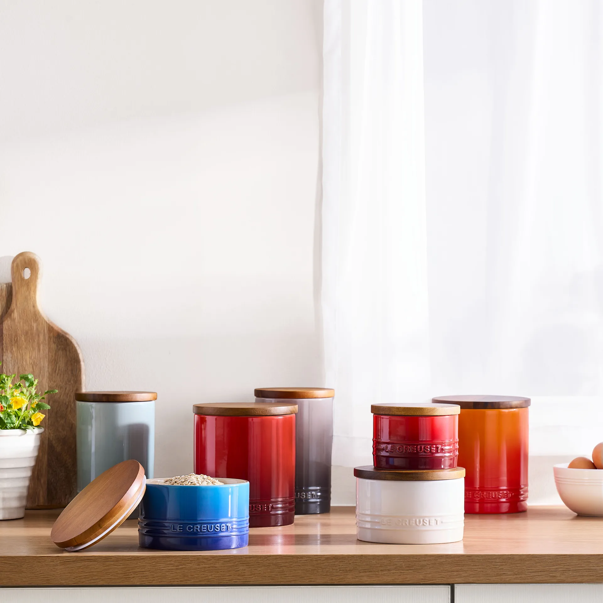 Le Creuset Signature storage jar, Flint, 1.1 L Le Creuset