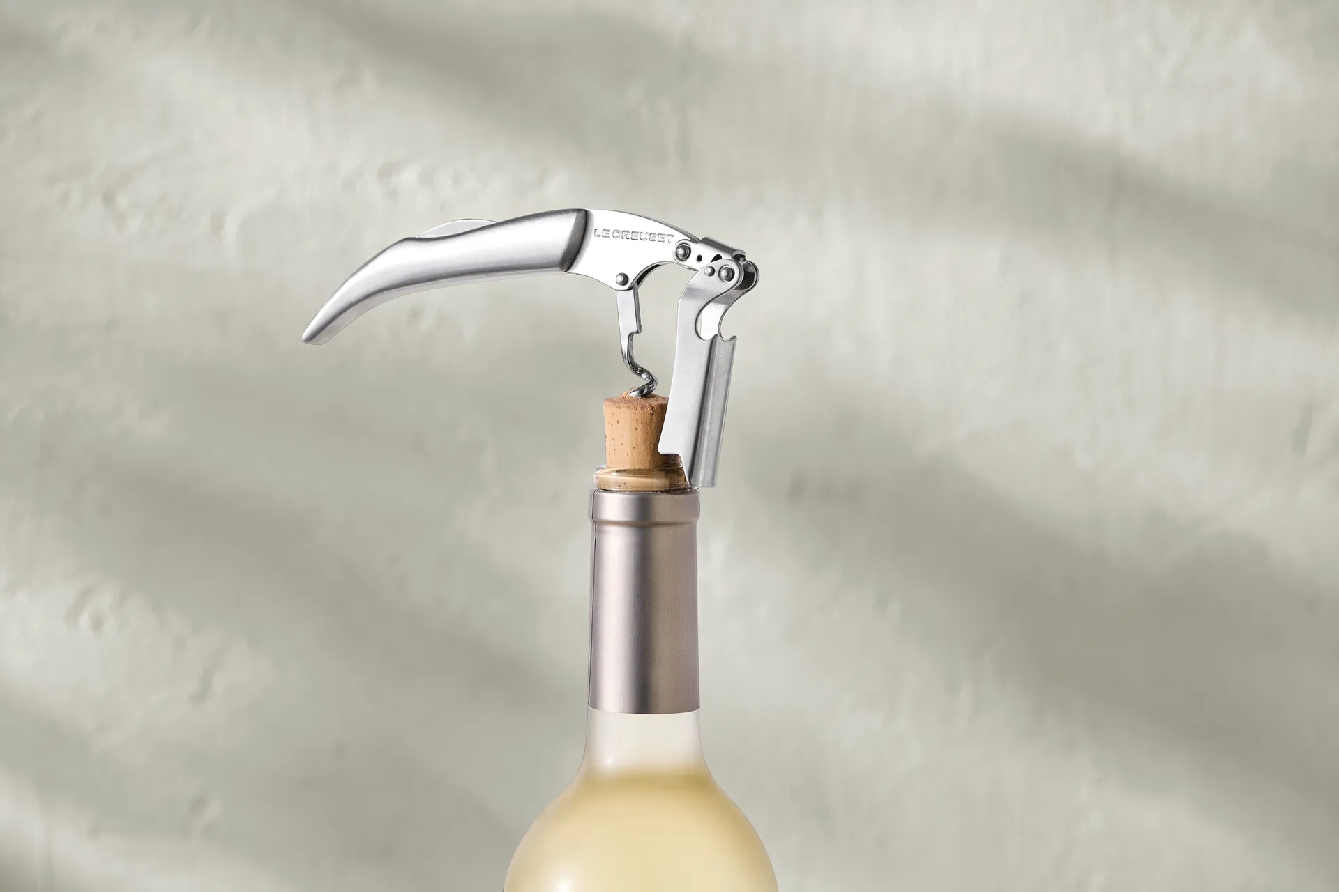 Premium Waiter's Friend corkscrew, Stainless steel Le Creuset