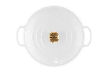 Signature shallow casserole 3.5 l - White - Le Creuset