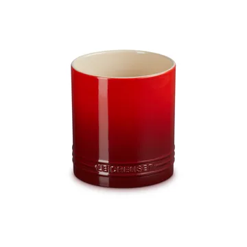 Signature stoneware cutlery and utensil jar 1.1 L - Cerise - Le Creuset