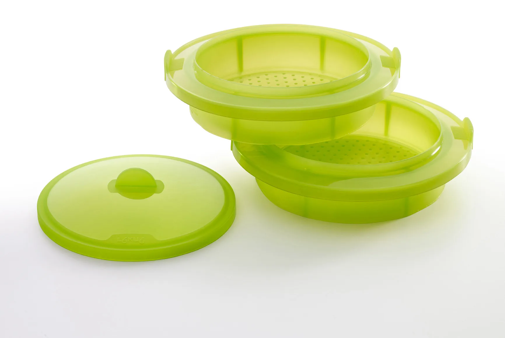 Lékué silicone steamer, Green Lékué