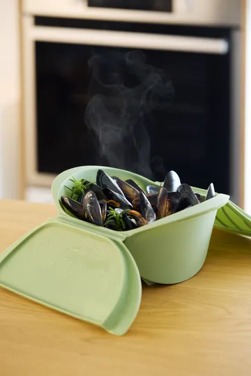 Lékué steamer - Green, large, 2-pack - Lékué