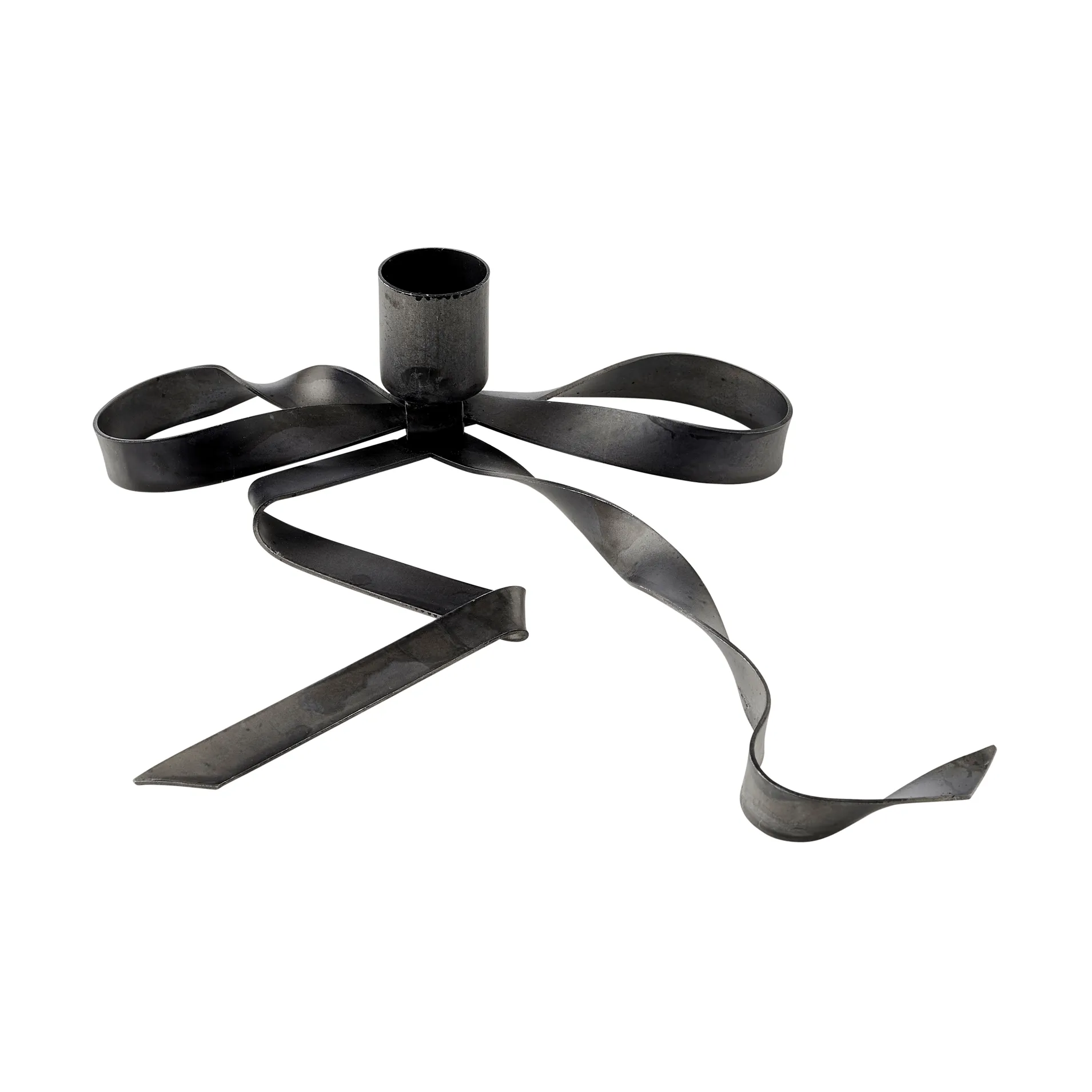 Bovinne candleholder, Grey, 15x15x4.5 cm Lene Bjerre