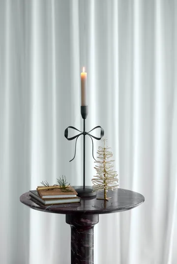 Bovinne candleholder - Grey, 9x15x32.5 cm - Lene Bjerre