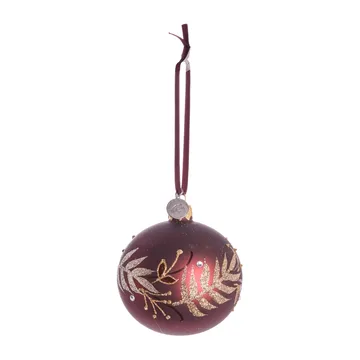 Cadelia bauble lleafy tree Ø8 cm - pomegranate-light gold - Lene Bjerre