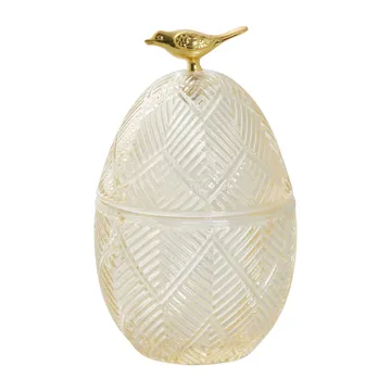 Esmia Easter egg 15 cm - Mellow-light gold - Lene Bjerre