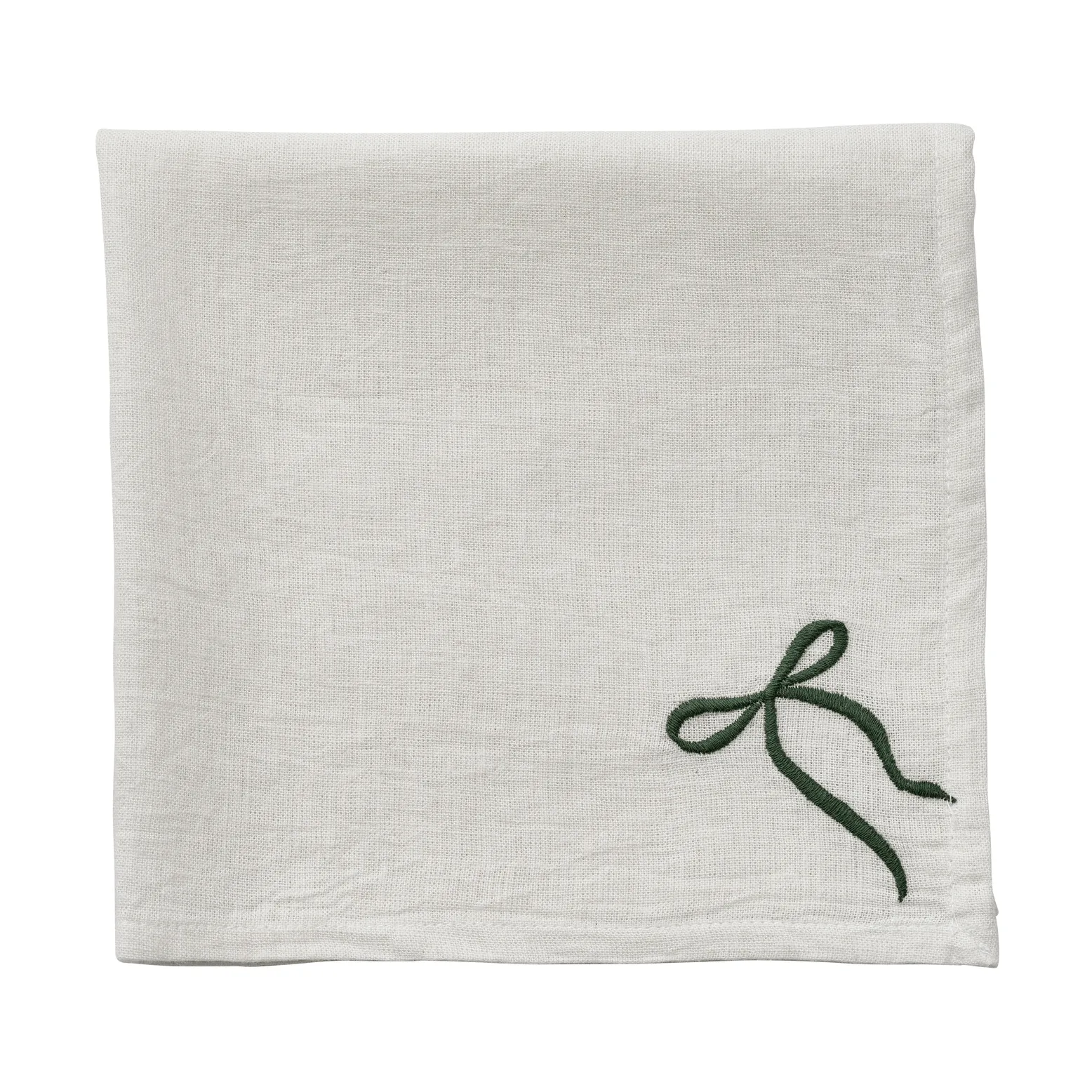 Fiola napkin, White-green, 45x45 cm Lene Bjerre
