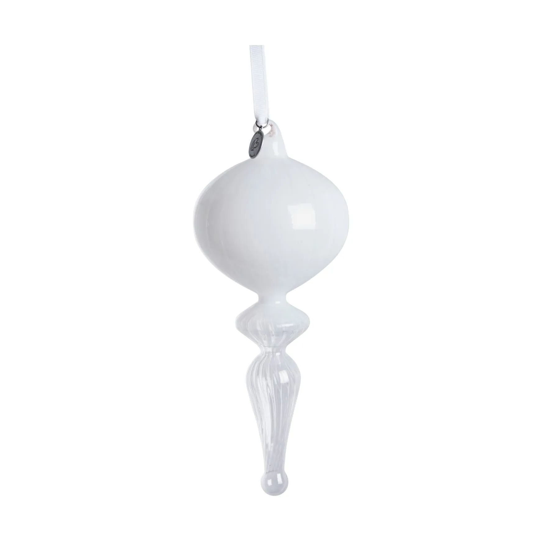 Glossia Christmas tree decoration 19 cm, White Lene Bjerre