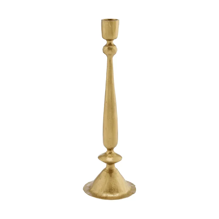 Inine candleholder - Gold-coloured, 9x9x29 cm - Lene Bjerre