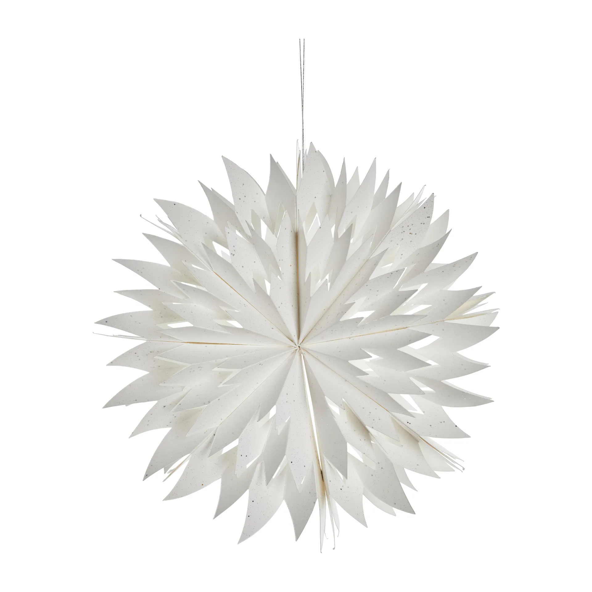 Pappia snowflake 30 cm, white Lene Bjerre