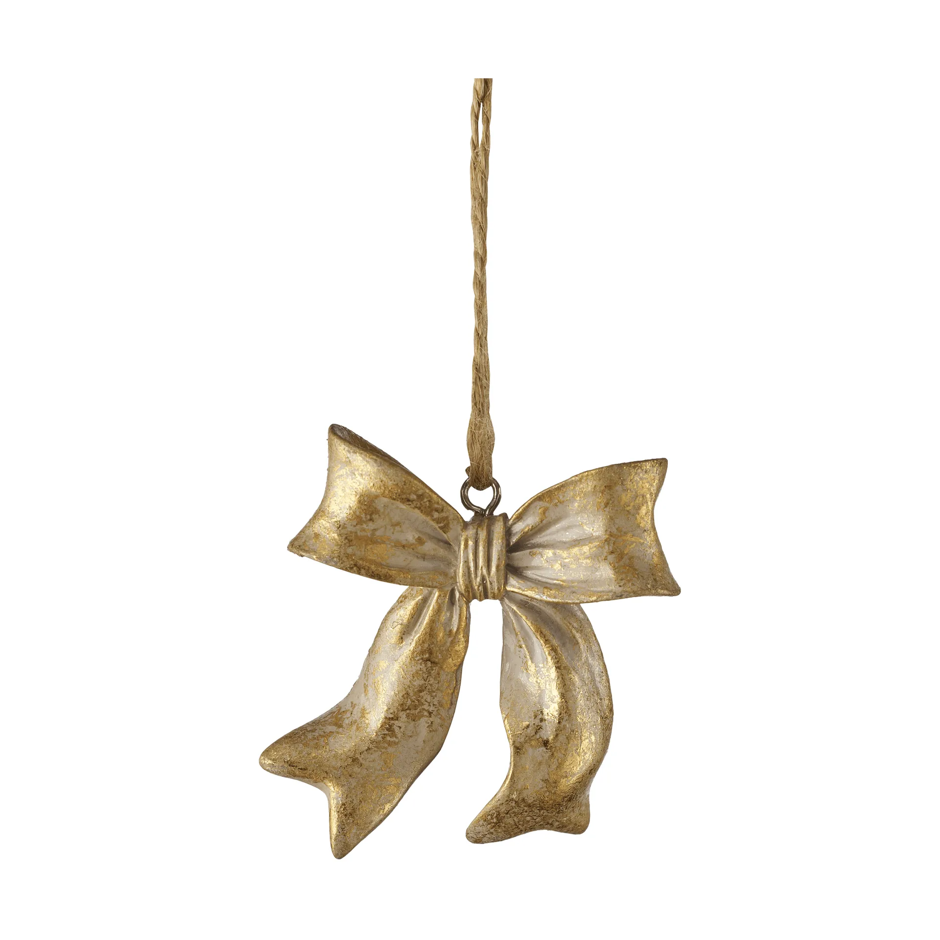 Serafina bow pendant, Gold-coloured, 6x2.5x6.7 cm Lene Bjerre
