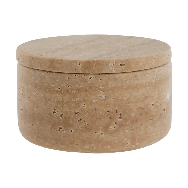 Travina jar H6.5 cm - Linen - Lene Bjerre