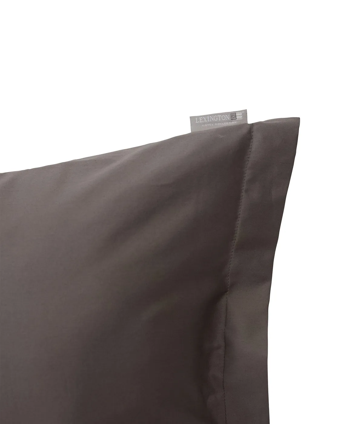 Hotel Cotton Sateen pillowcase 50x60 cm, Charcoal grey Lexington