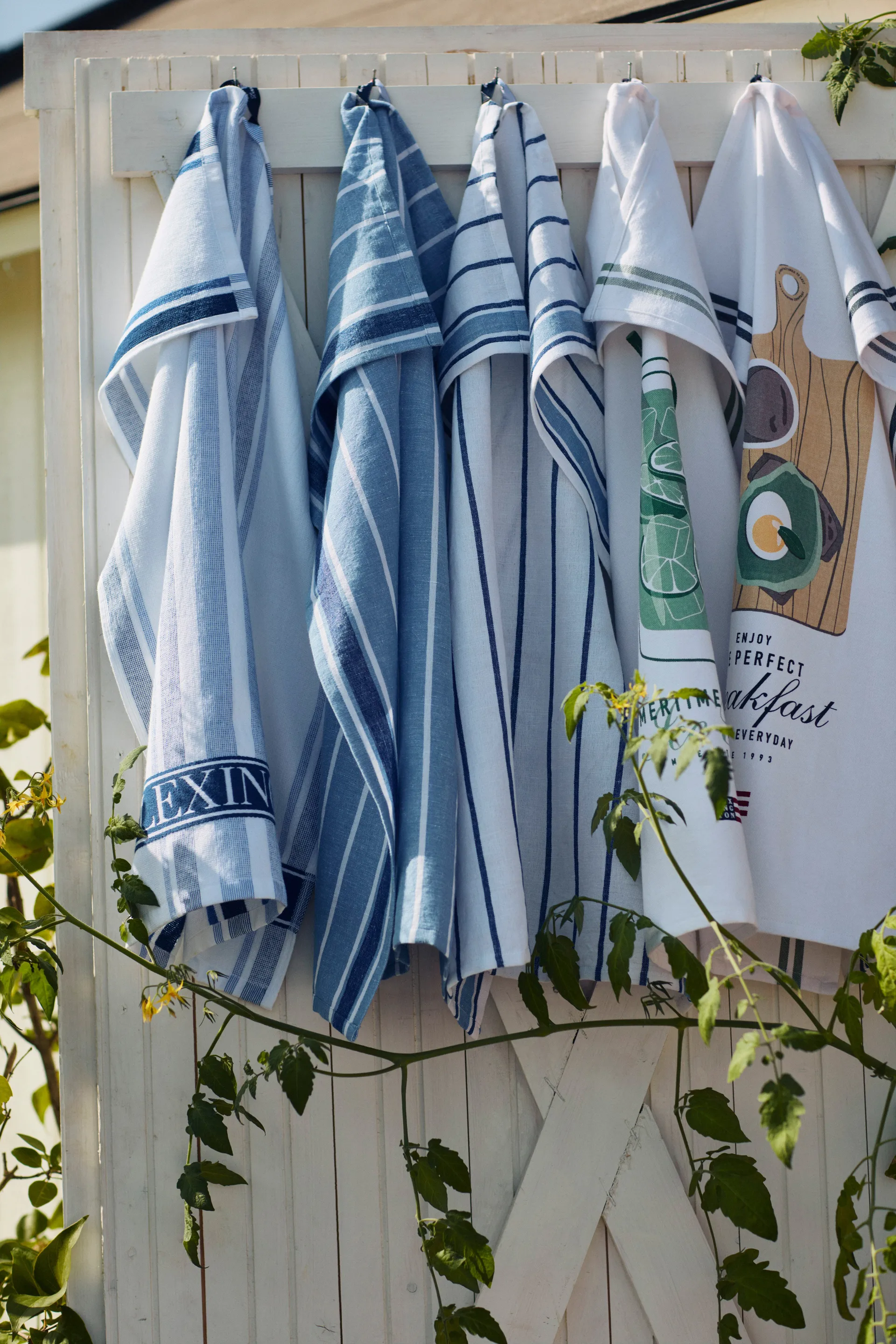 Ice Tea Organic Cotton Twill kitchen towel 50x70 cm, White Lexington