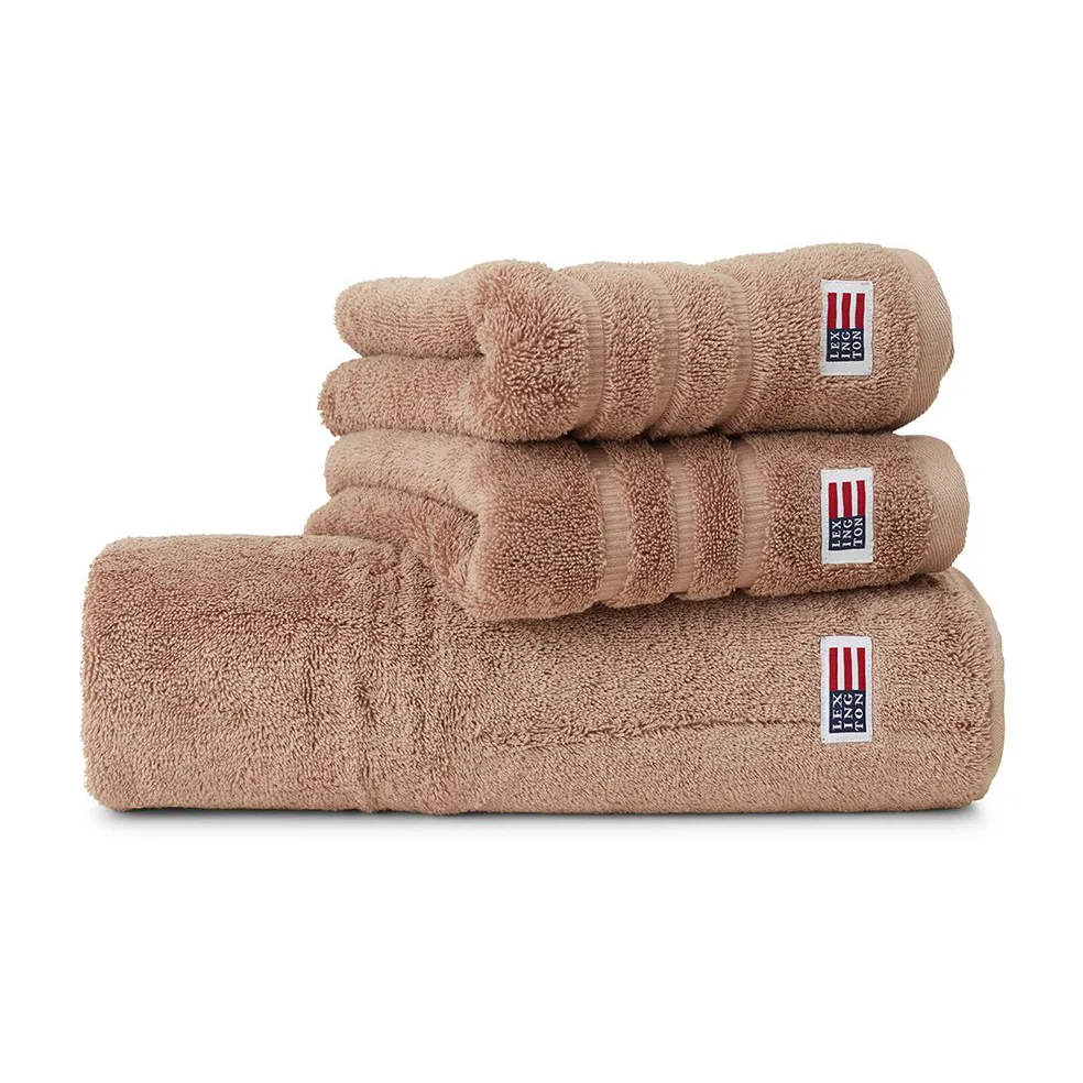 Icons Original towel 30x50 cm, Taupe brown Lexington
