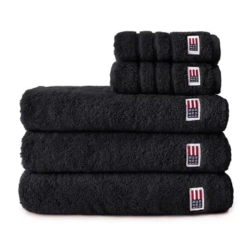 Icons Original towel 50x70 cm - black - Lexington