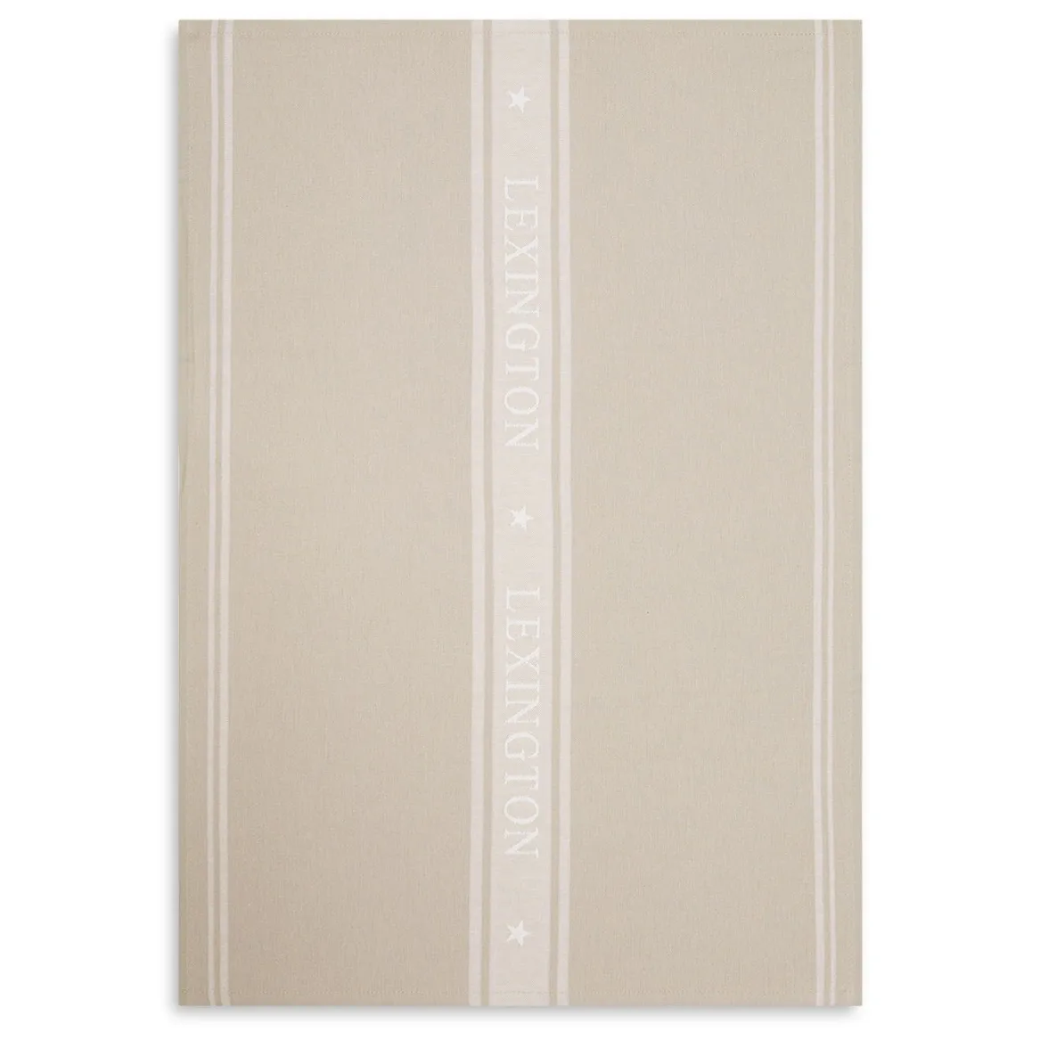 Icons Star kitchen towel 50x70 cm, beige-white Lexington