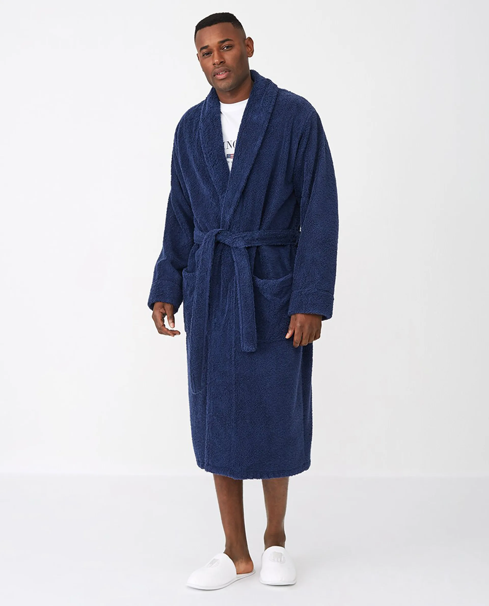 Lexington Original bathrobe L, True Navy Lexington