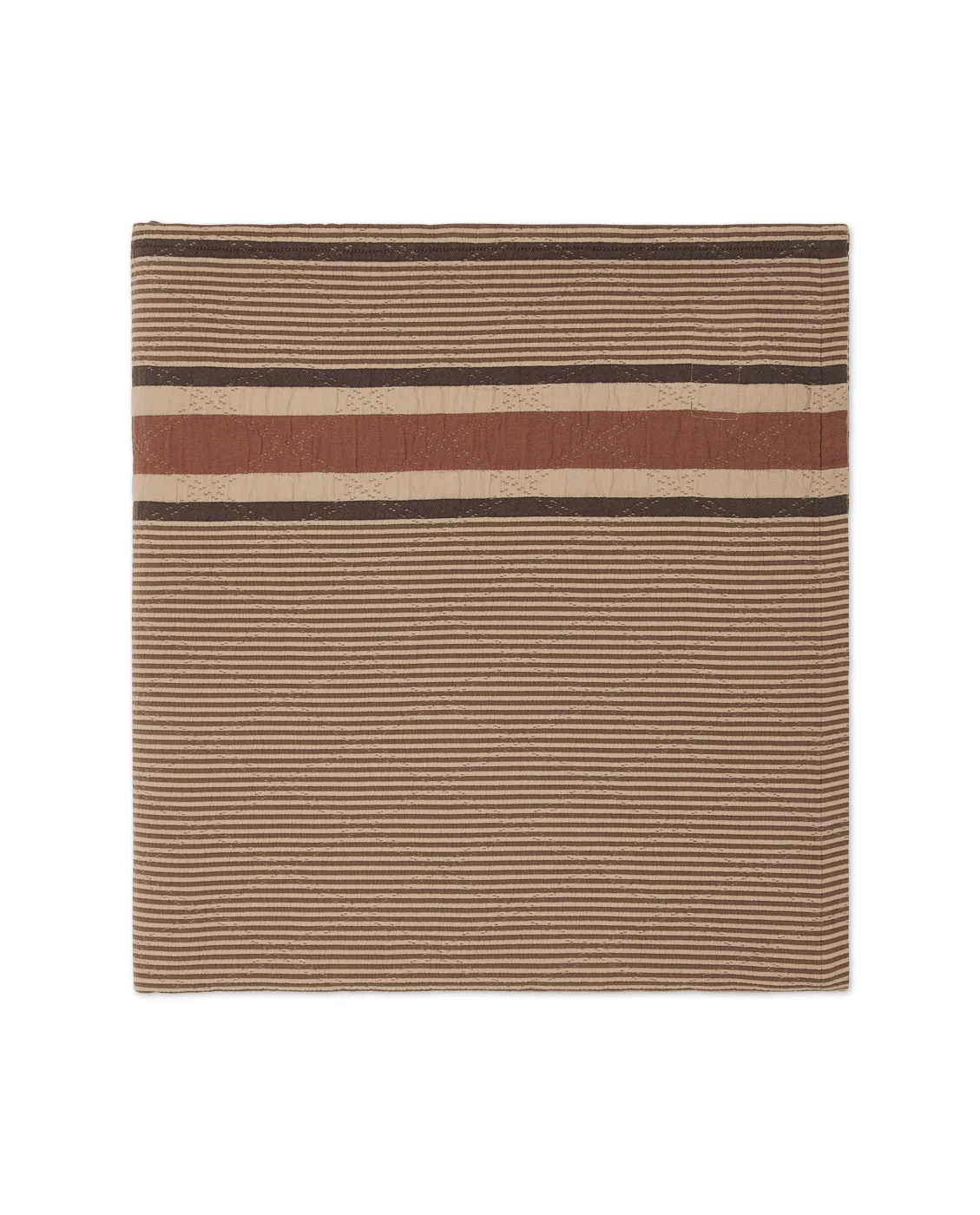 Side Striped Soft Quilted bedspread 160x240 cm, Beige Lexington