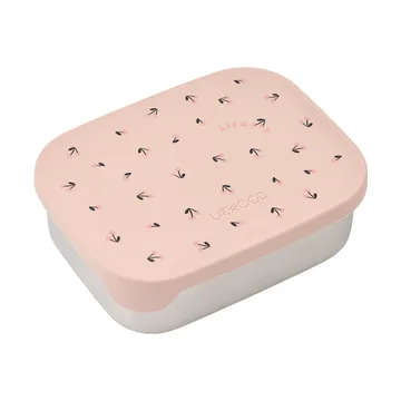 Arthur lunchbox 13.5x17 cm - Mini Cherry heart-Rosey - Liewood