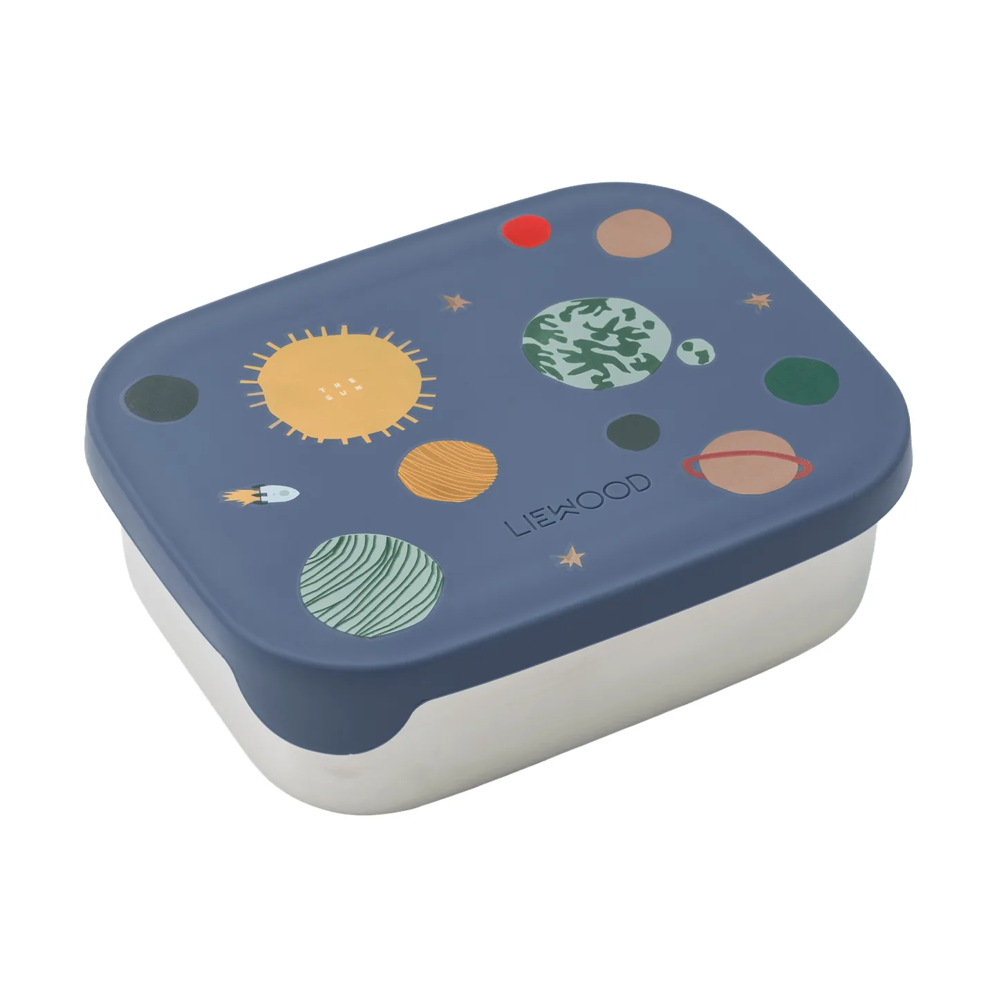 Arthur lunchbox 13.5x17 cm, Universe-Classic navy Liewood