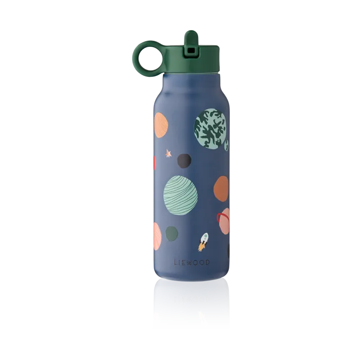 Falk water bottle 35 cl - Universe-Classic navy - Liewood