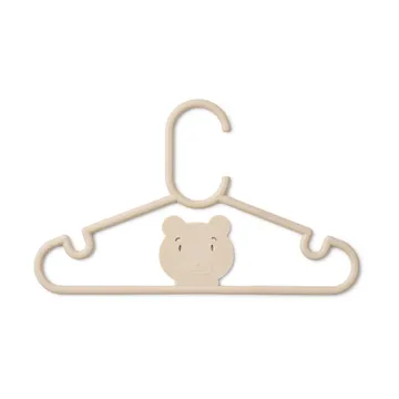 Falton Mr Bear hanger 8-pack - Mr bear-Sandy - Liewood