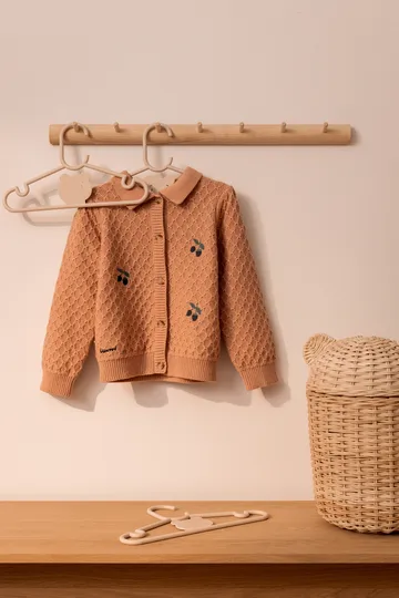 Falton Mr Bear hanger 8-pack - Mr bear-Sandy - Liewood