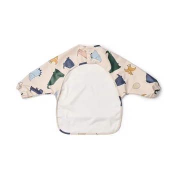 Merle bib with sleeve - Dino roar/Sandy - Liewood