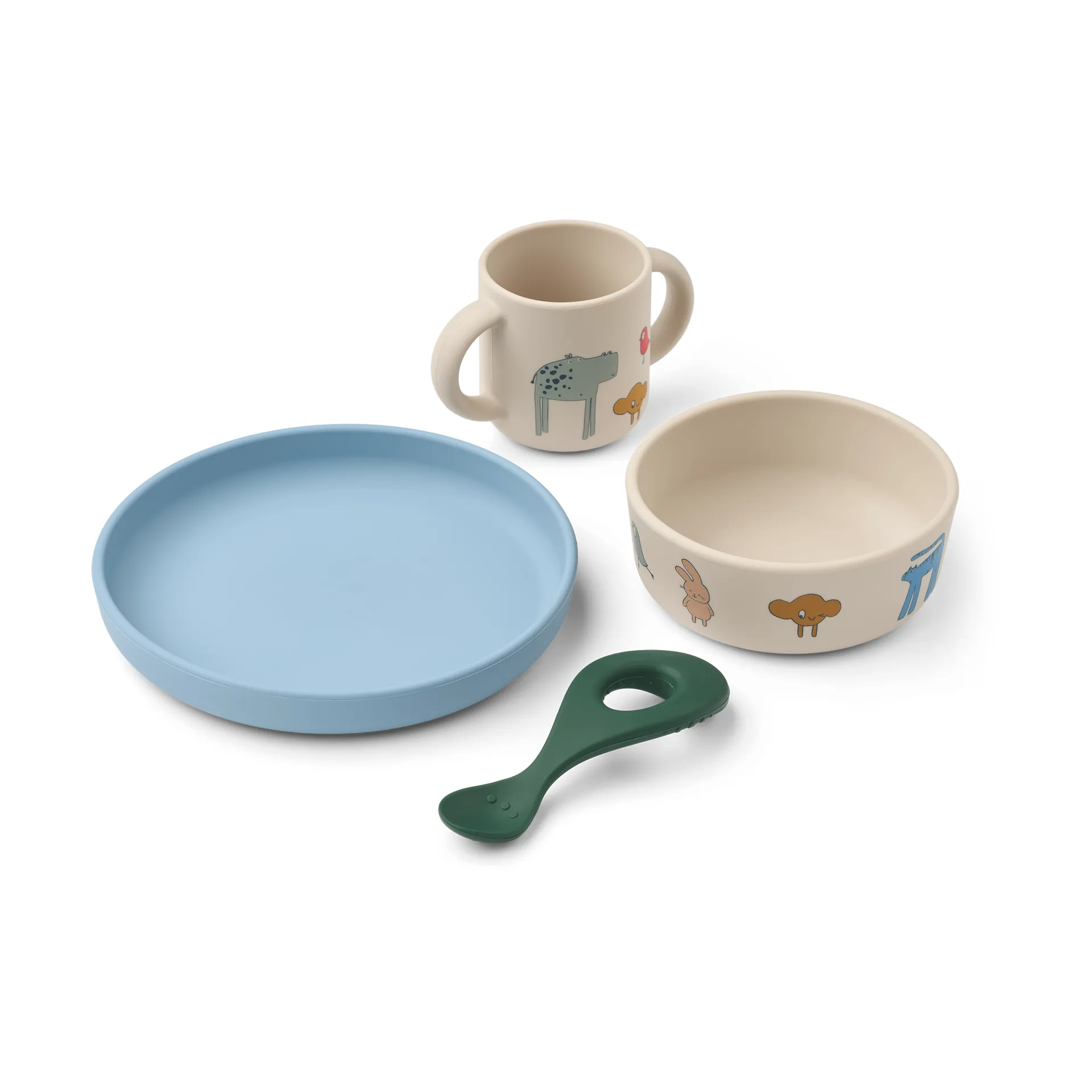 Vivi printed dinnerware set 4 pieces., Imagine/Sandy Liewood