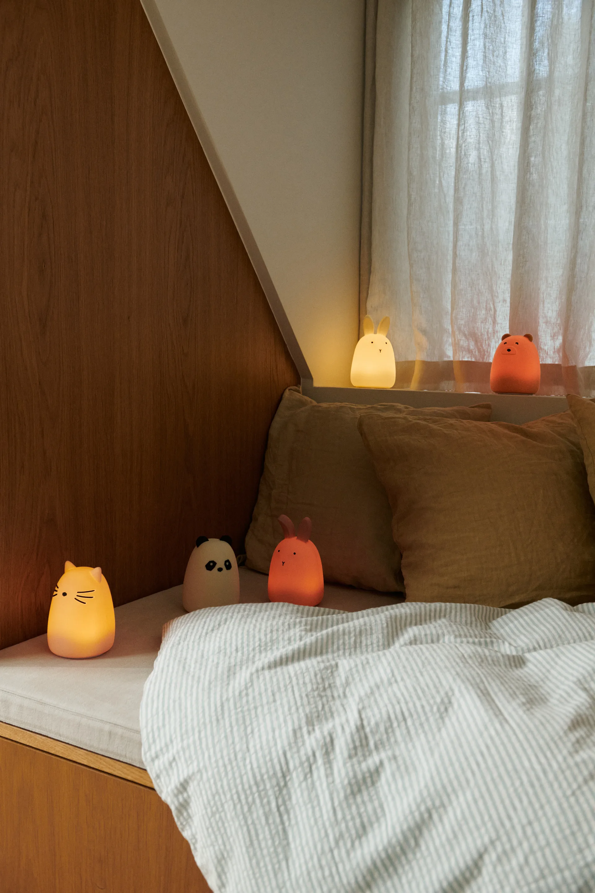 Winston cat night lamp, Cat rose Liewood