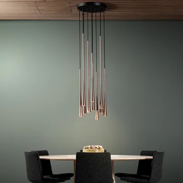 Drop S1 pendant lamp - Rose gold - Light-Point