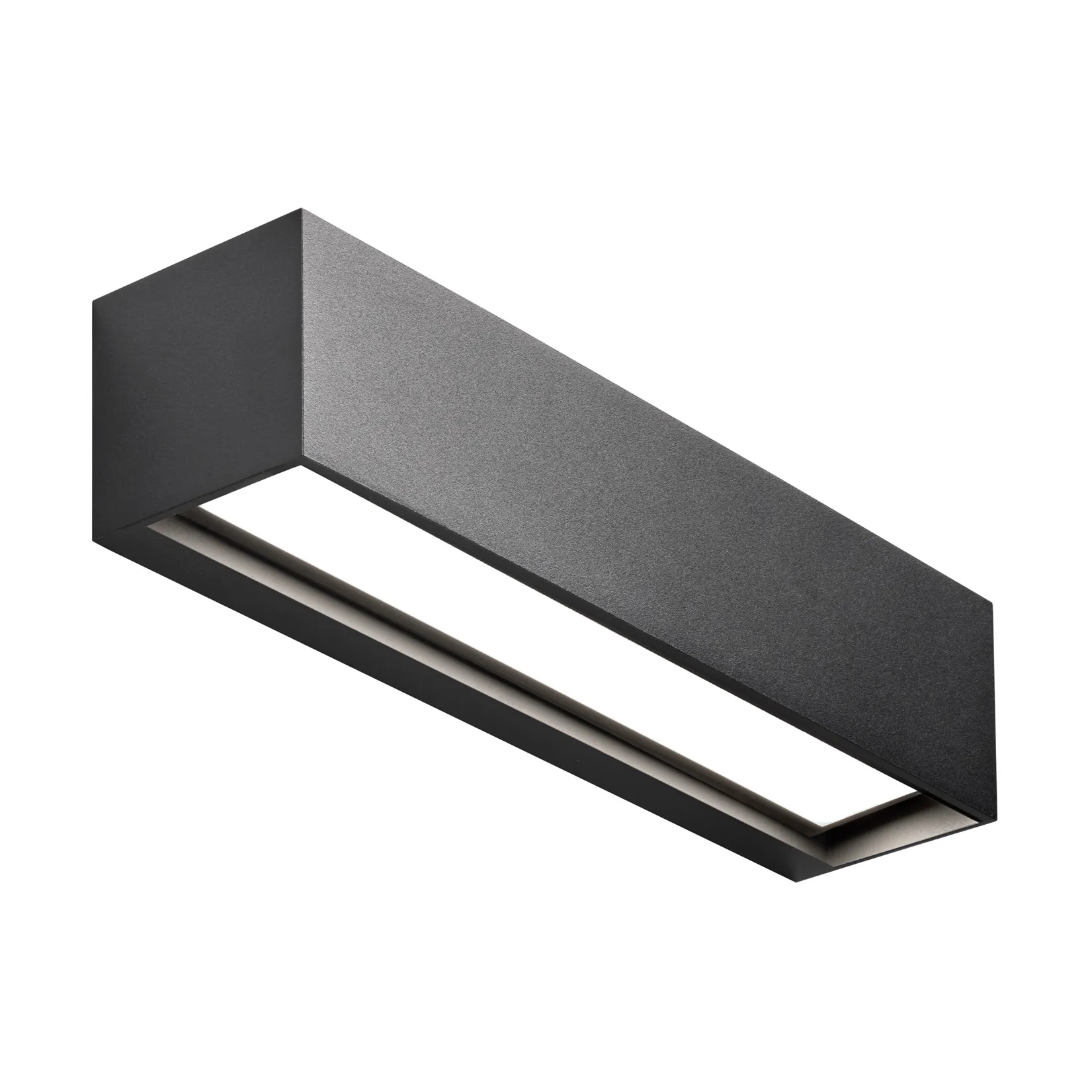 Linea W2 wall lamp switch tune, Black, 7x30 cm Light-Point