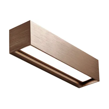 Linea W2 wall lamp switch tune - Rose gold, 7x30 cm - Light-Point