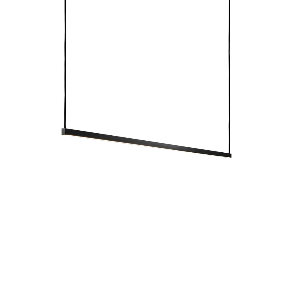 Stripe pendant lamp, Black, 1500 Light-Point