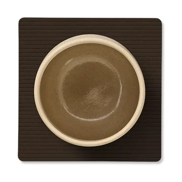 Corduroy coaster square - Hazel - LIND DNA