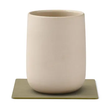 Corduroy coaster square - Herbal Dust - LIND DNA