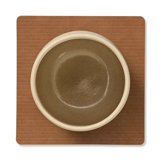 Corduroy coaster square, Nature LIND DNA