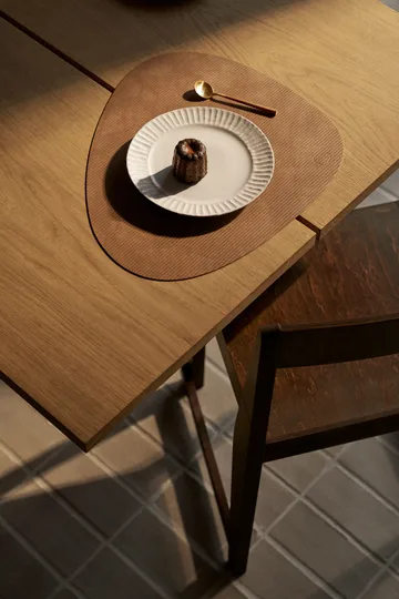 Corduroy placemat curve L - Nature - LIND DNA