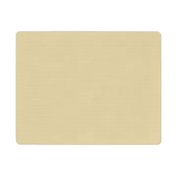 Corduroy placemat square L - Lemon Sorbet - LIND DNA