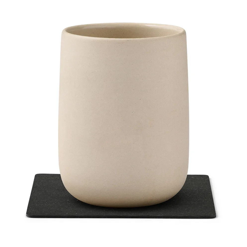 Core coaster square, Flecked anthracite LIND DNA