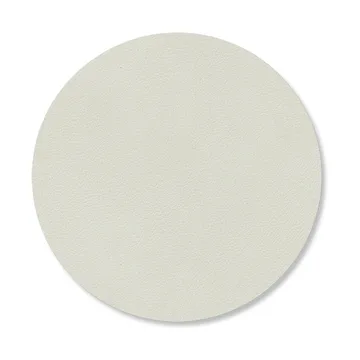 Nupo coaster circle reversible 1 pc - Linen-Flint Grey - LIND DNA