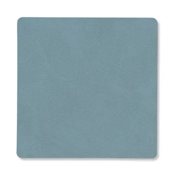 Nupo coaster reversible square 1 pc - lightblue-light grey - LIND DNA