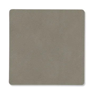 Nupo coaster reversible square 1 pc - Linen-Flint Grey - LIND DNA
