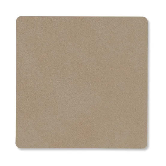 Nupo coaster square - Clay brown - LIND DNA