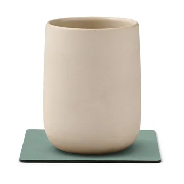 Nupo coaster square - pastel green - LIND DNA