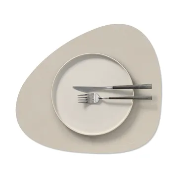 Nupo place mat curve M - Oyster white - LIND DNA