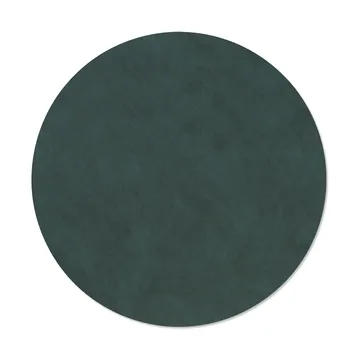 Nupo placemat circle reversible XL 1 pcs - Dark green-olive green - LIND DNA