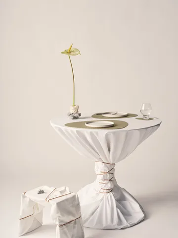 Nupo placemat curve L - Herbal dust - LIND DNA