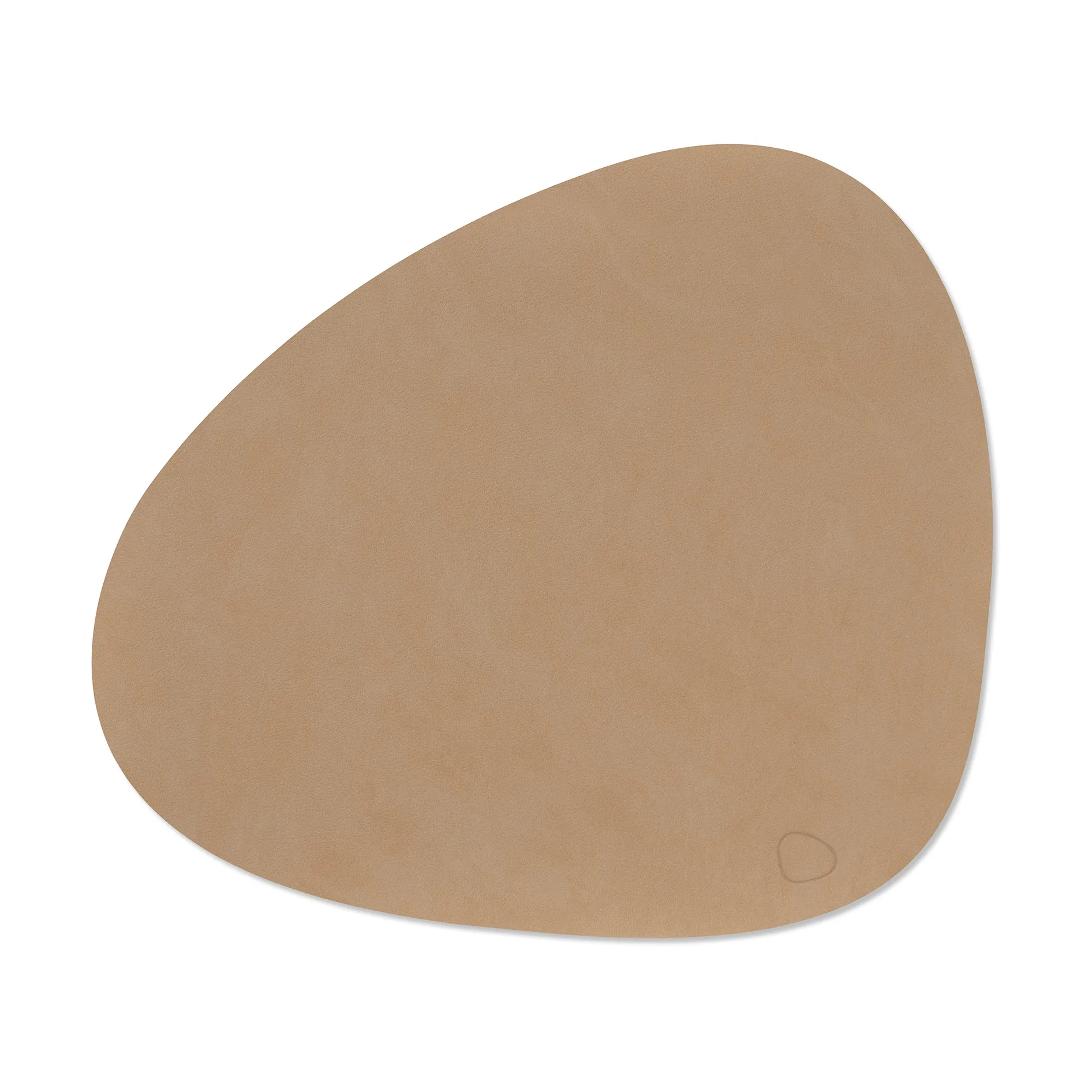 Nupo placemat curve L, Nougat LIND DNA